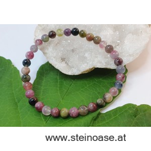 Armband Turmalin bunt 6mm